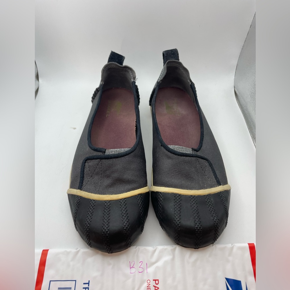 Sorel women’s black loafers size 7 - Picture 3 of 9